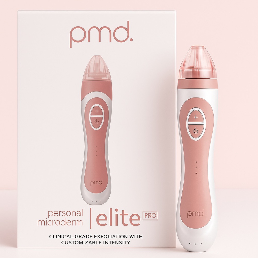 NIB PMD Elite Pro Microderm Device – Pink & White